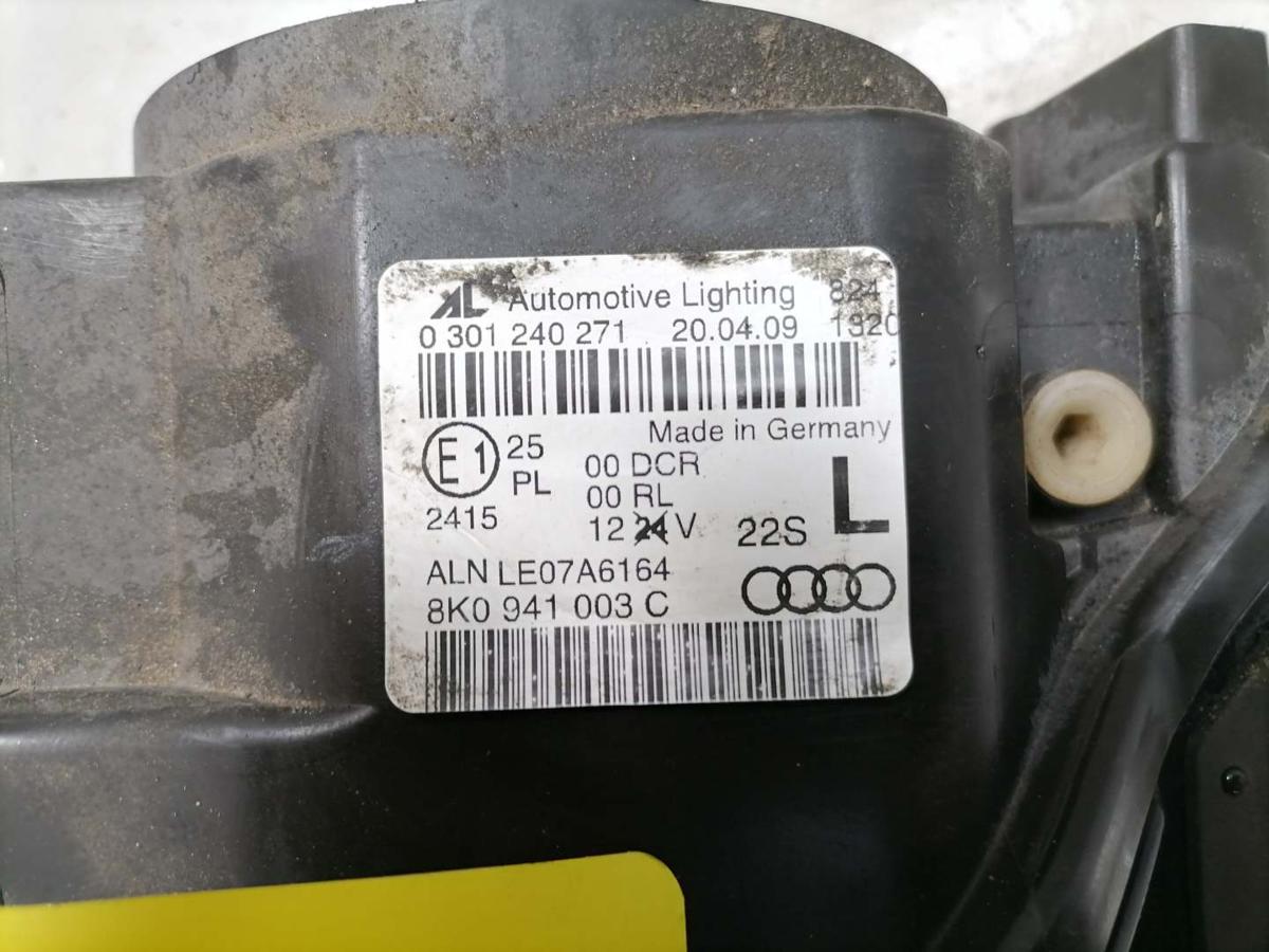 Audi A4 8K B8 original Xenonscheinwerfer vorn links Bj.2009